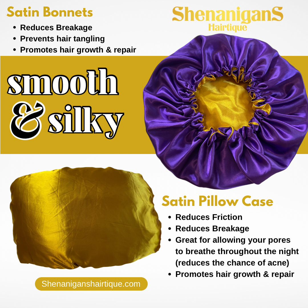 Satin Reversible Pillow Case