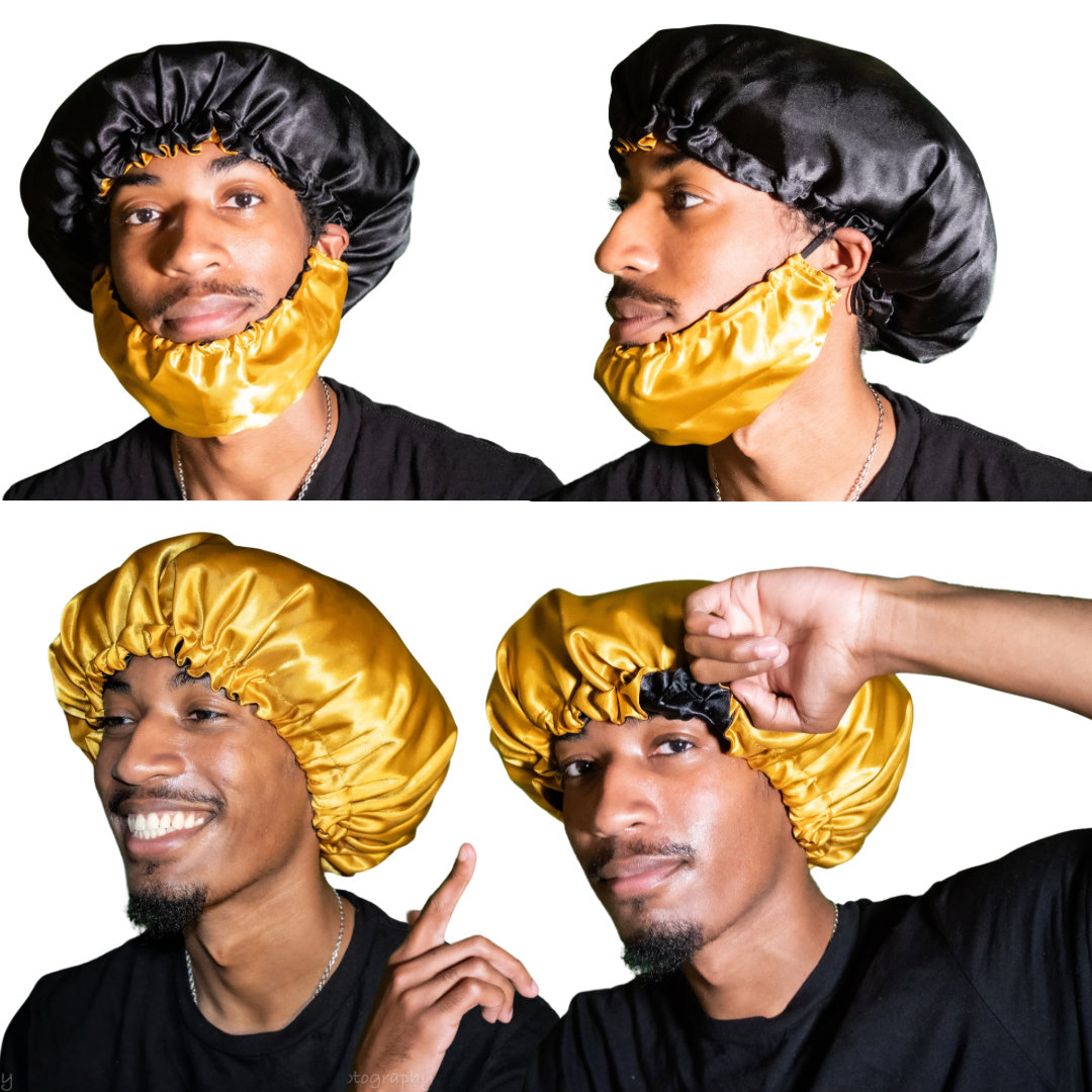 Satin Beard Bonnet