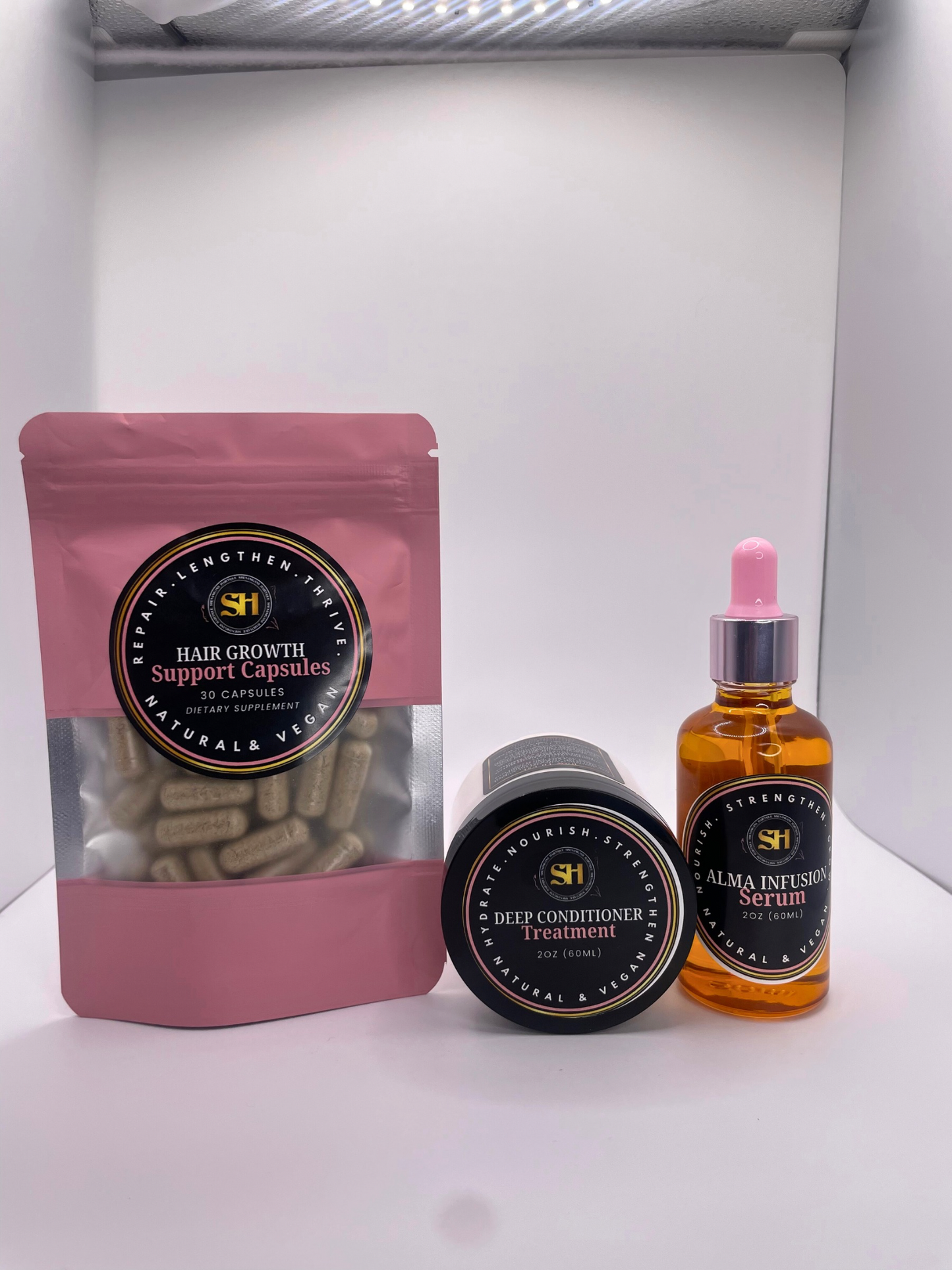 Hair Growth Bundles: Plant Care System