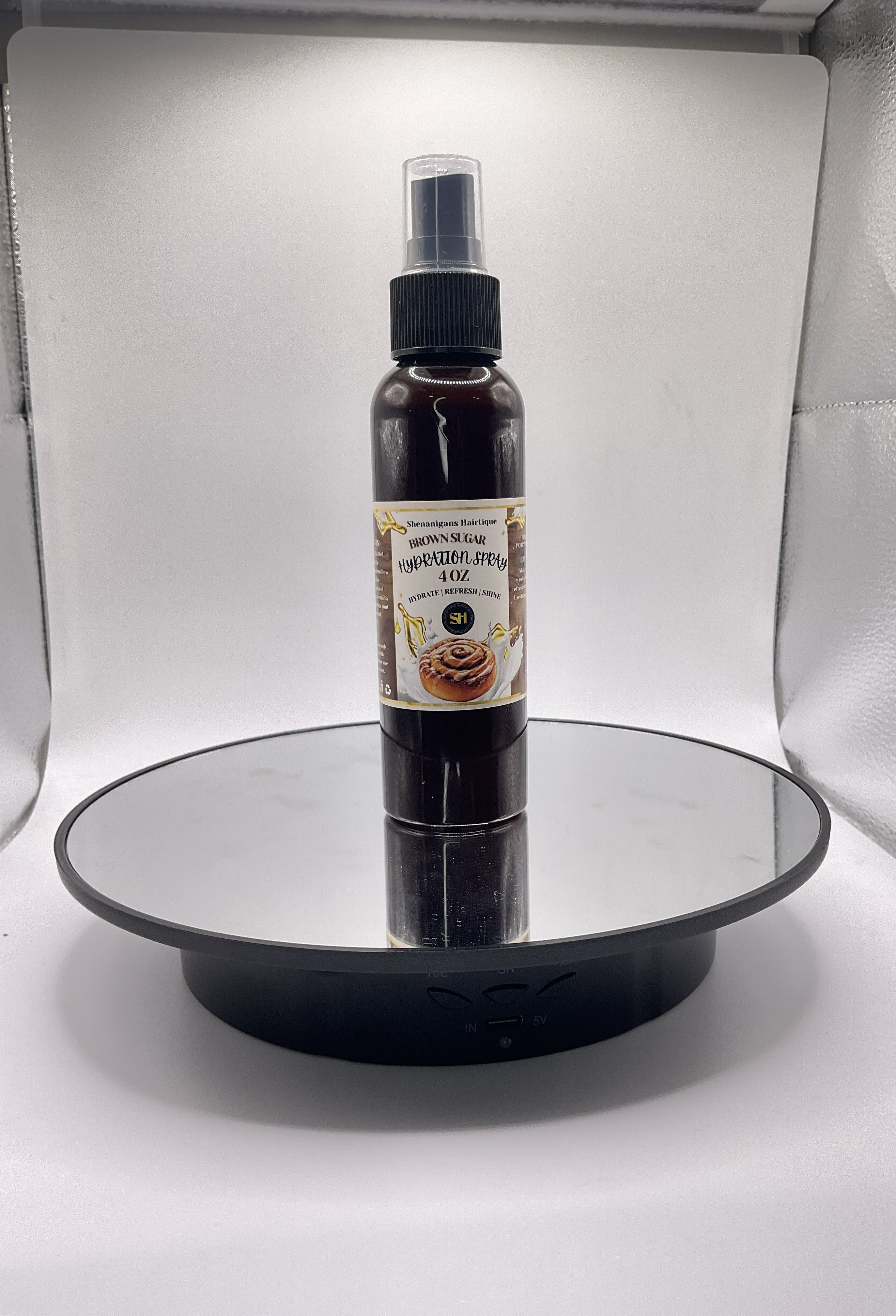 Brown Sugar Loc & Curly Hair Spray – Hydrating Leave-In
