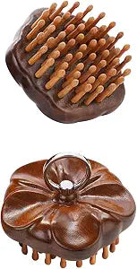 Wooden Scalp, Hair & Beard Massager