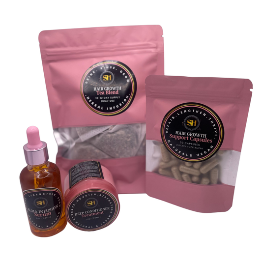 Hair Growth Bundles: Plant Care System