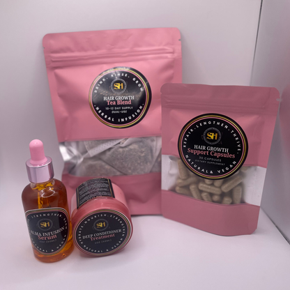 Hair Growth Bundles: Plant Care System