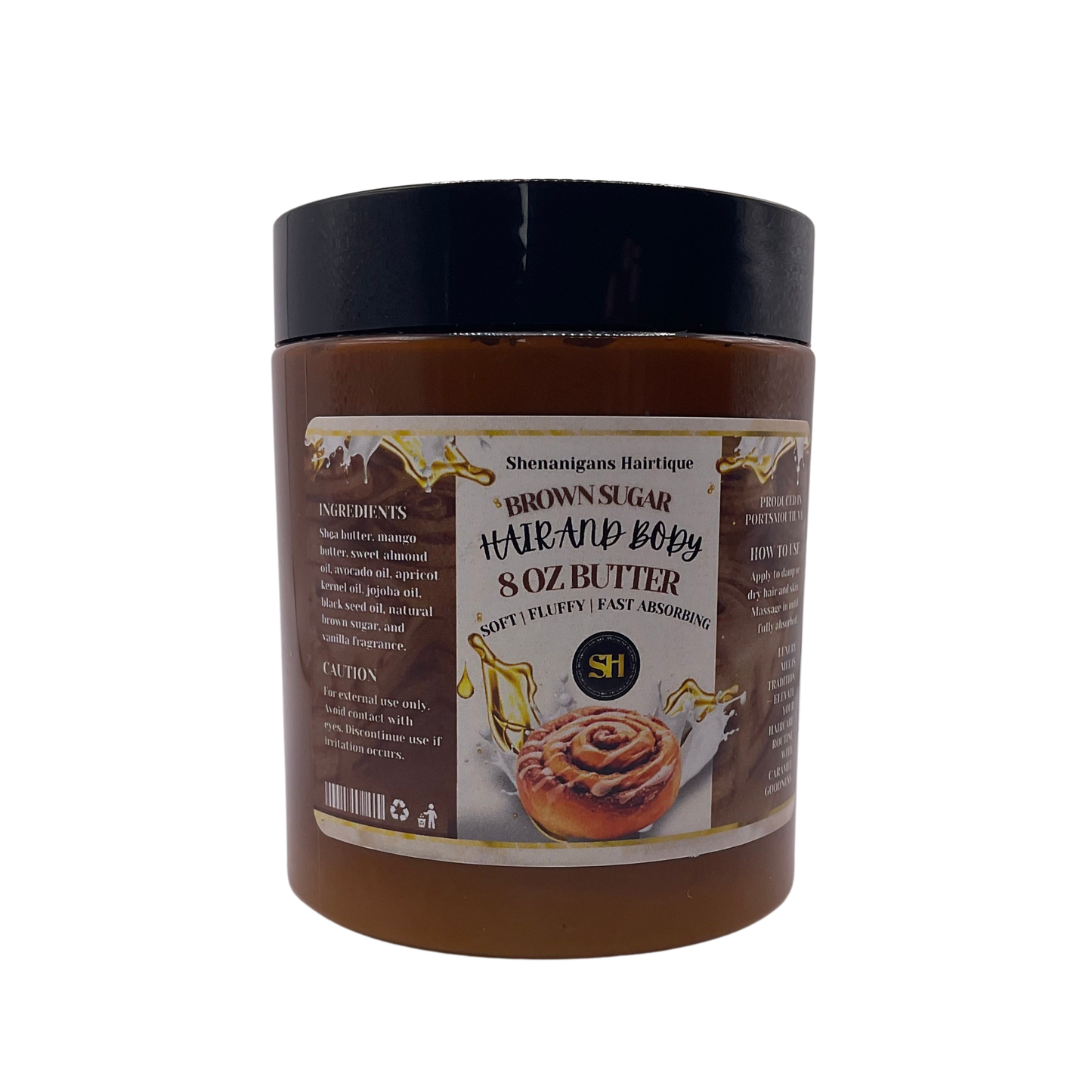 Brown Sugar Whipped Hair & Body Butter | Shea + Mango