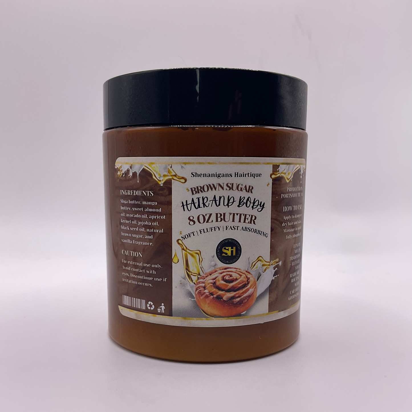 Brown Sugar Whipped Hair & Body Butter | Shea + Mango