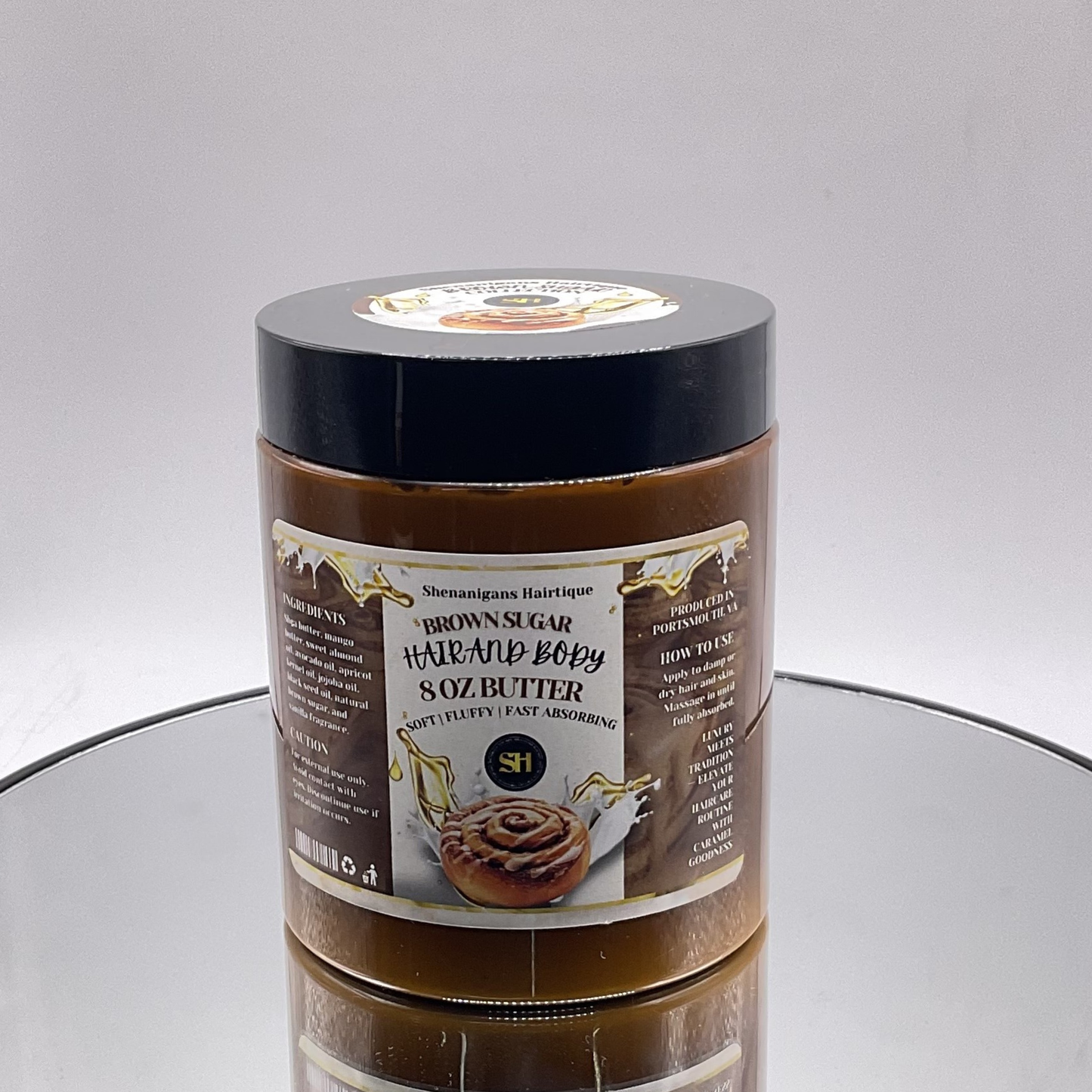 Brown Sugar Whipped Hair & Body Butter | Shea + Mango