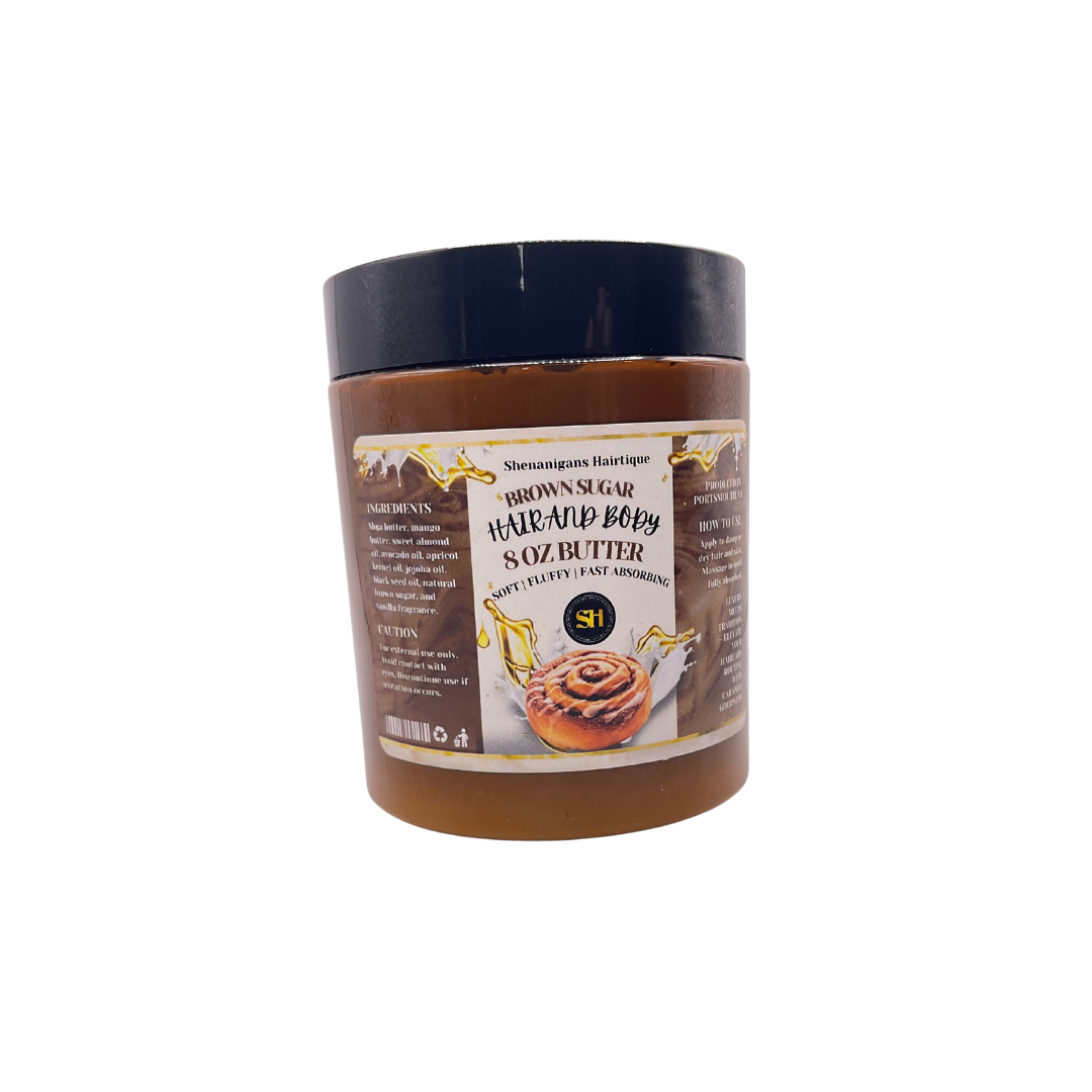 Brown Sugar Whipped Hair & Body Butter | Shea + Mango