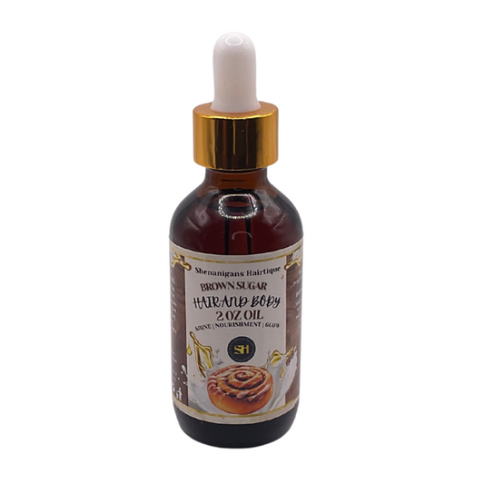 Brown Sugar Hair & Body Oil | Pumpkin Seed + Black Seed