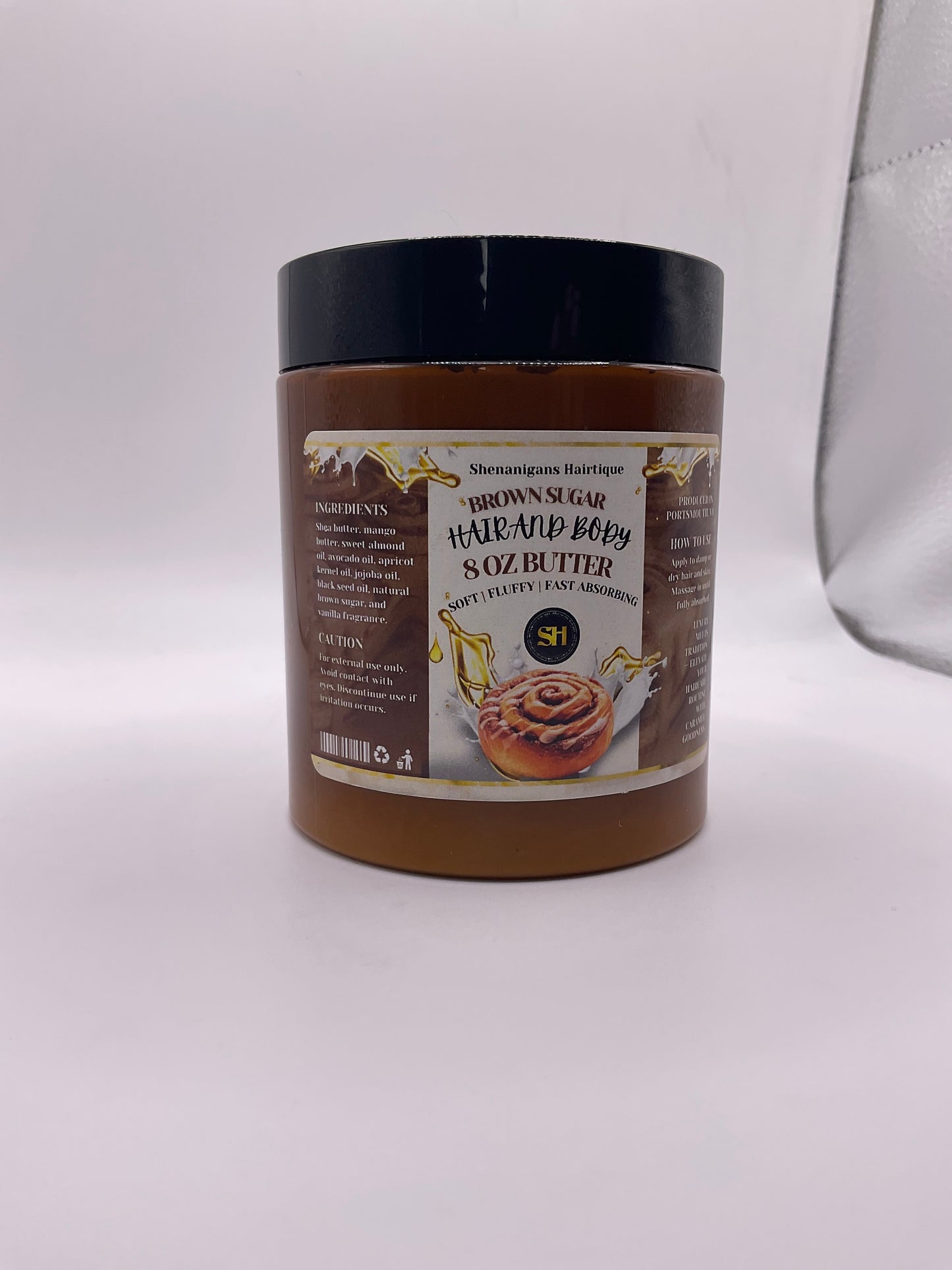 Brown Sugar Whipped Hair & Body Butter | Shea + Mango