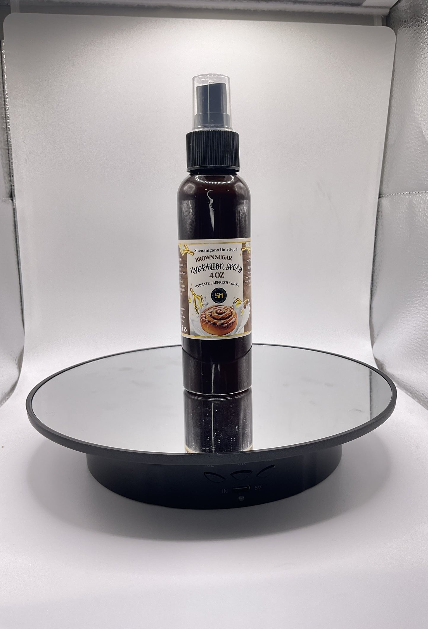 Brown Sugar Loc & Curly Hair Spray | Hydrating Leave-In Refresher