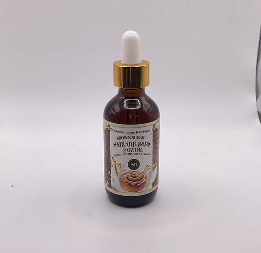 Brown Sugar Hair & Body Oil | Pumpkin Seed + Black Seed